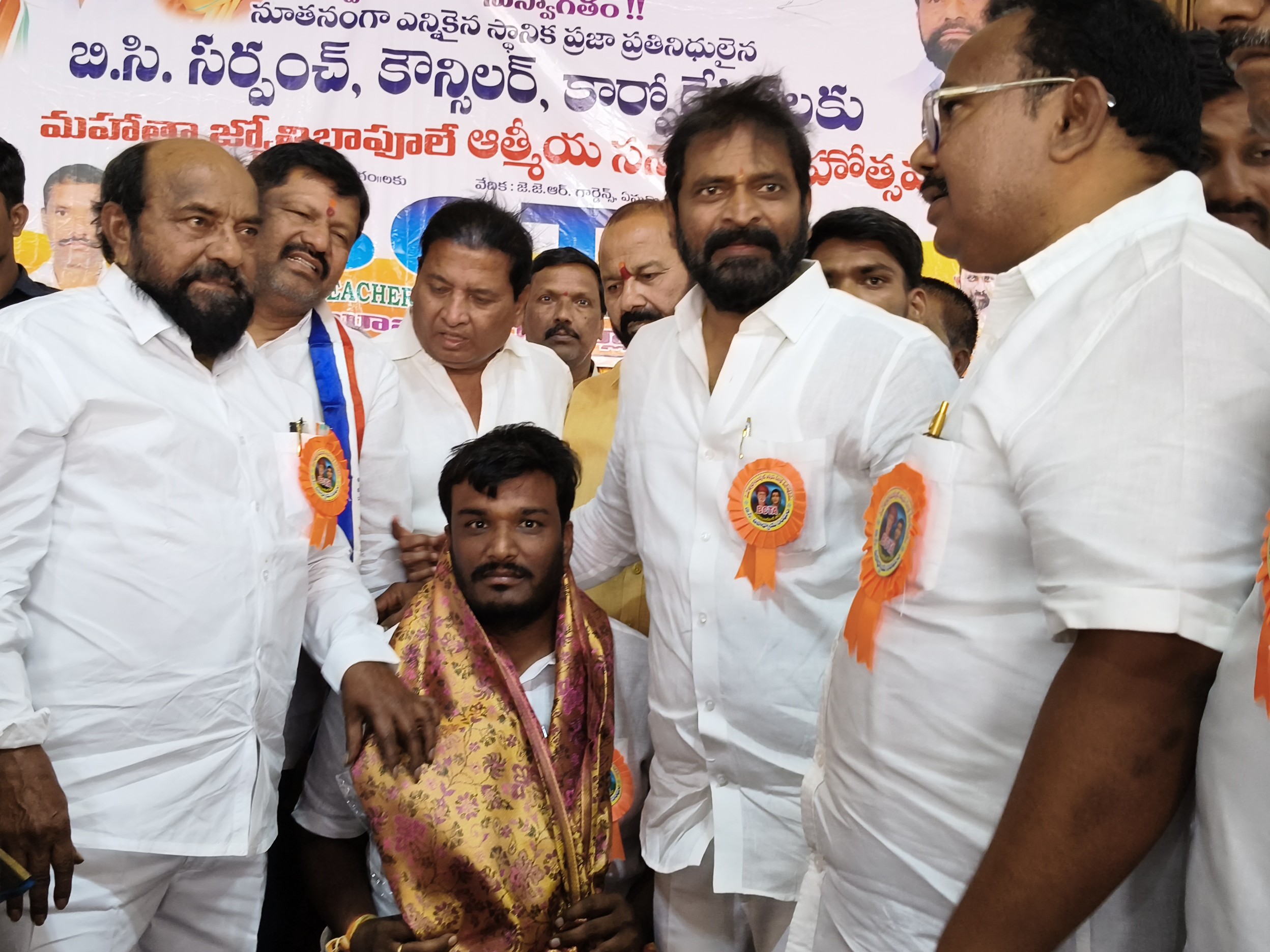 బీసీ ప్రజా ప్రతినిధులకు ఘనసత్కారం