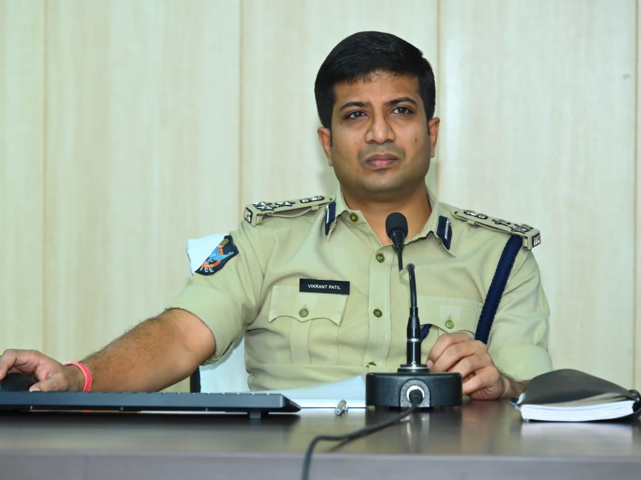 పరీక్షలకు పటిష్ఠ భద్రతా ఏర్పాట్లు: SP