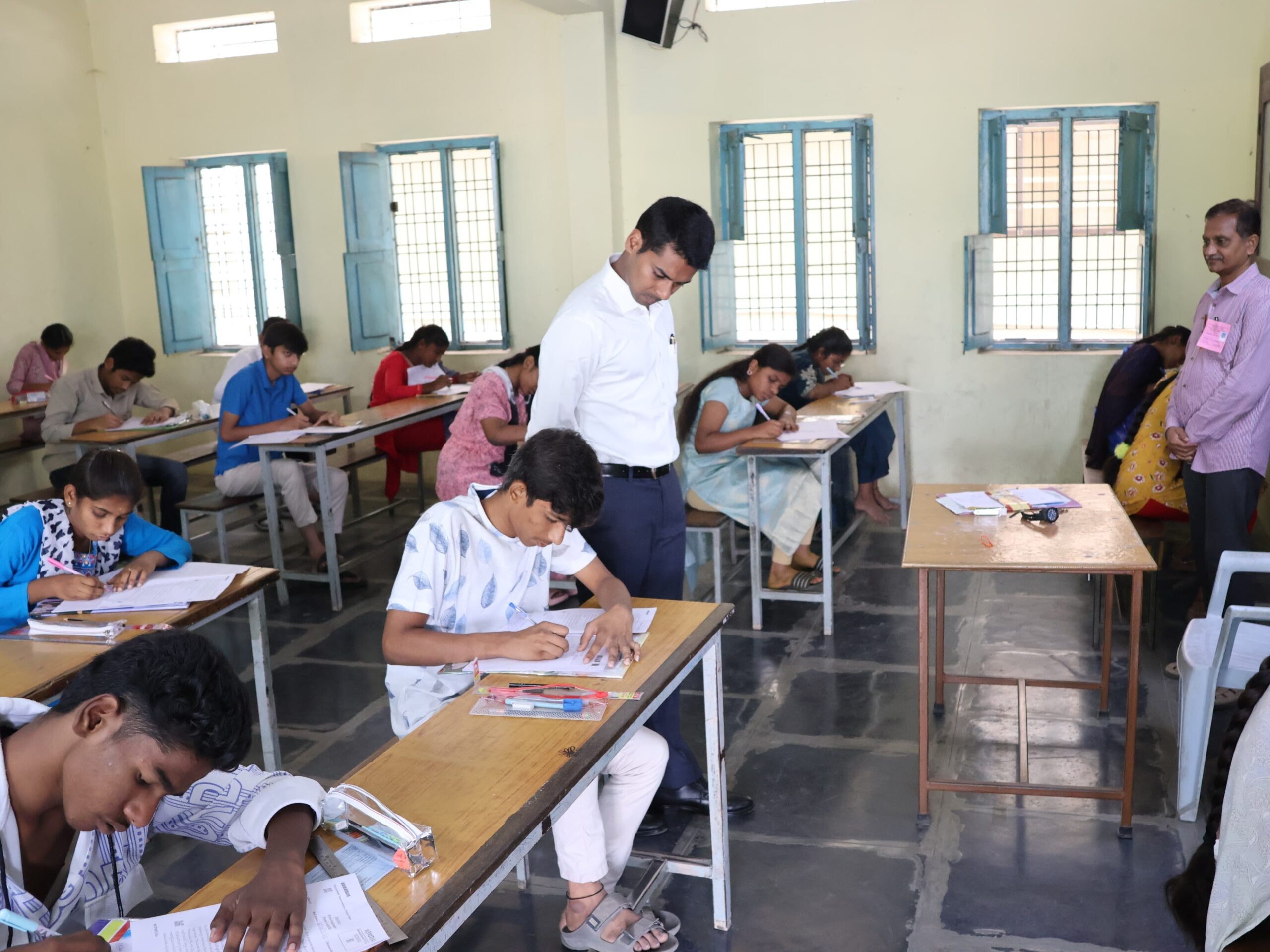 పదవ తరగతి పరీక్షకు 99.88% హాజరు