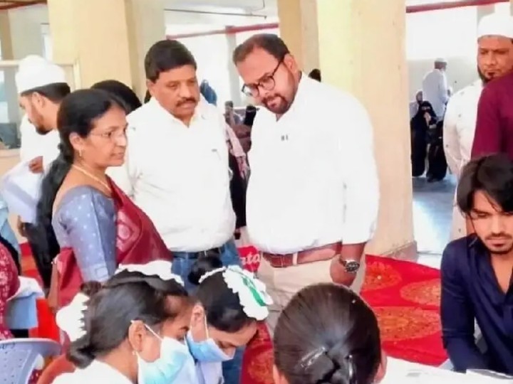 హజ్ యాత్రికులకు వైద్య పరీక్షలు