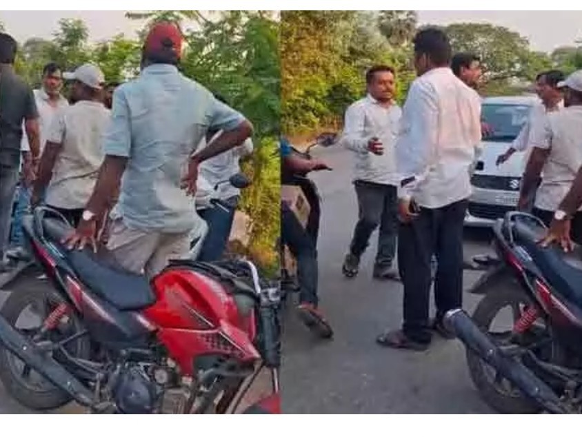 బెల్ట్ షాపుల మద్యం పంపకాలపై వైన్స్ నిర్వాహకుల దాడి