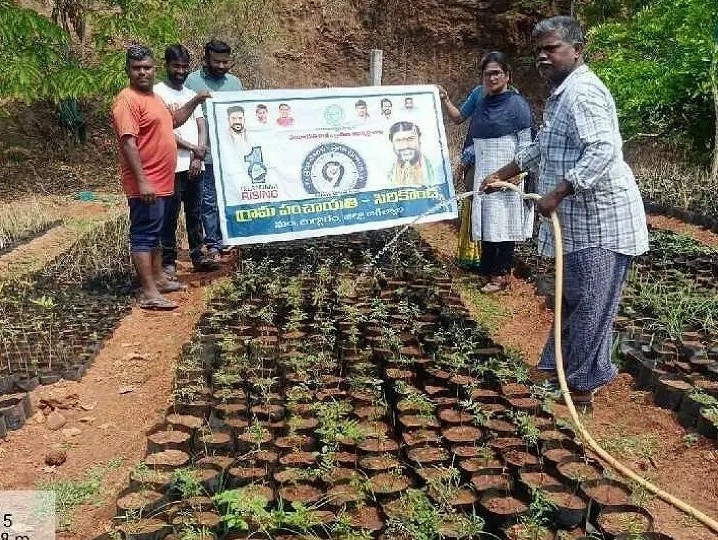 వర్షాకాలానికి 9,500 మొక్కల నాటే లక్ష్యం