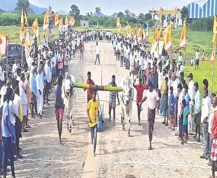 నేడు ఒంటిమిట్టలో బండలాగుడు పోటీలు