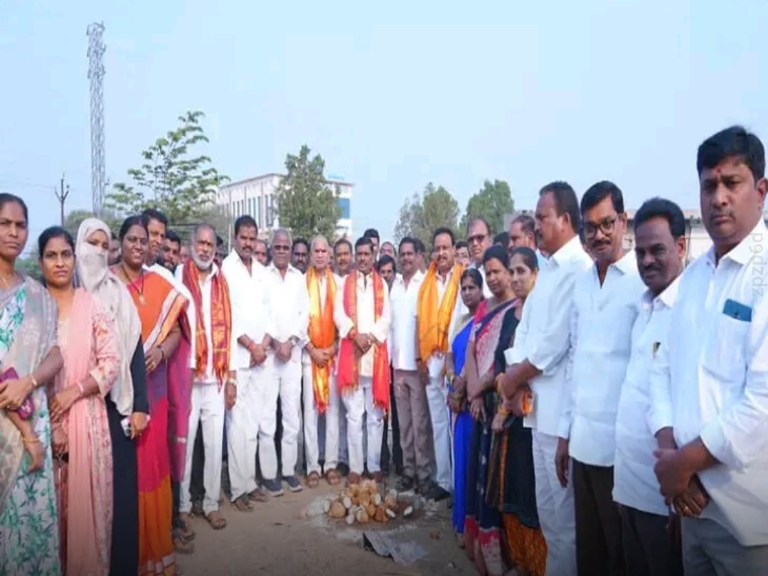 రూ.2 కోట్లతో మినీ ఫంక్షన్ హాల్‌కు శంకుస్థాపన