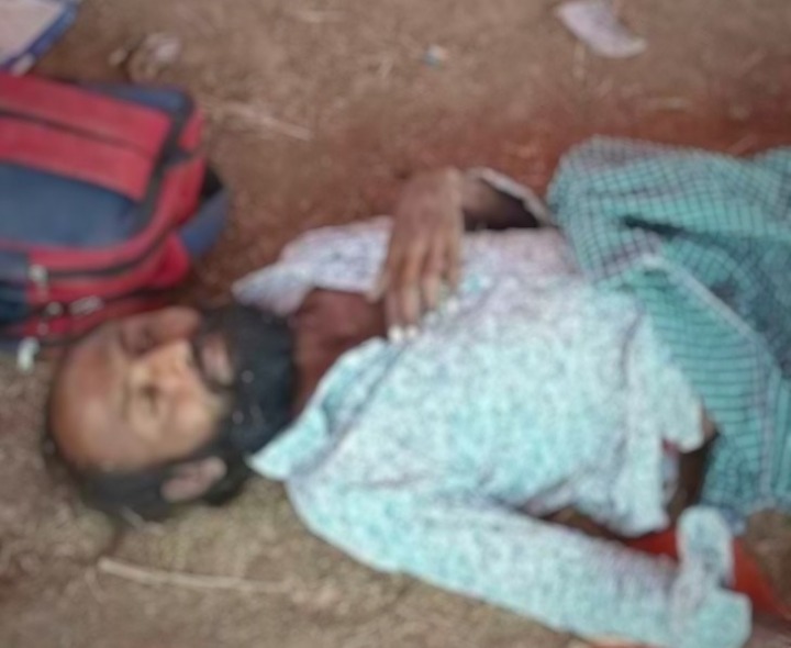 శ్రీశైలం పాదయాత్రలో కన్నడ భక్తుడు మృతి