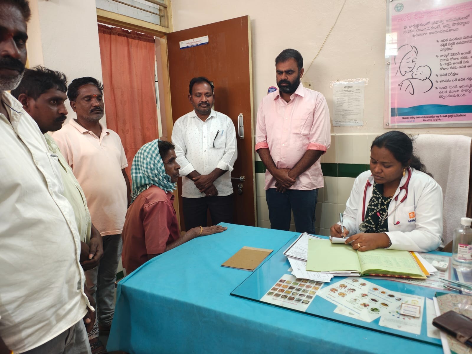 పారిశుధ్య కార్మికులకు ఆరోగ్య పరీక్షలు