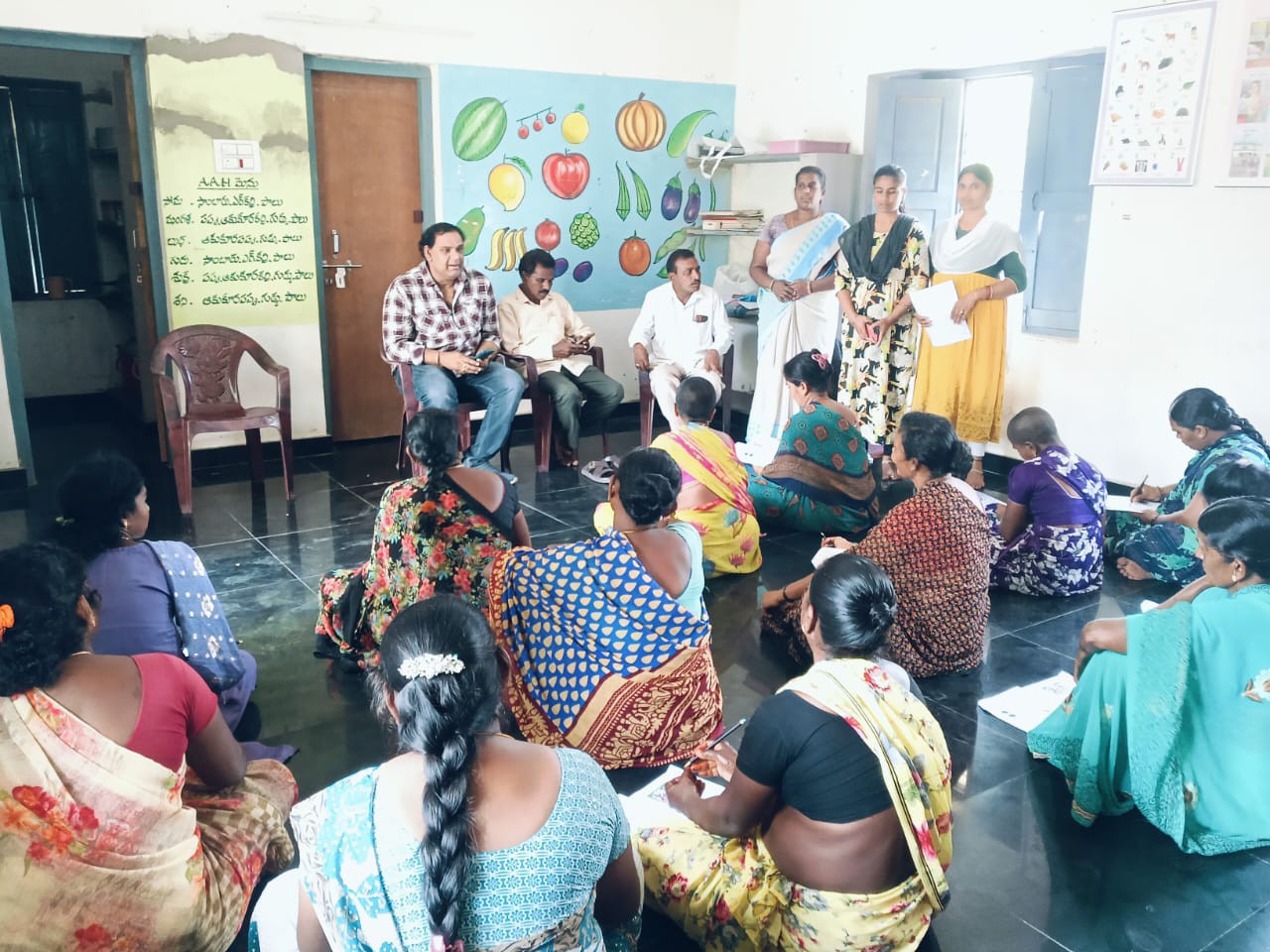 మొగులూరుపల్లిలో అక్షరాంధ్ర పరీక్ష