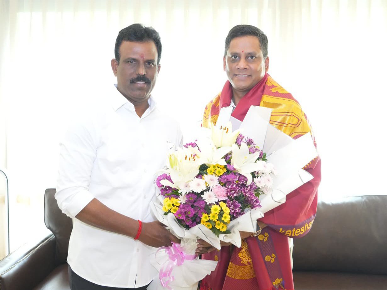 మన్నే జీవన్ రెడ్డికి శుభాకాంక్షలు తెలిపిన ఎమ్మెల్యే