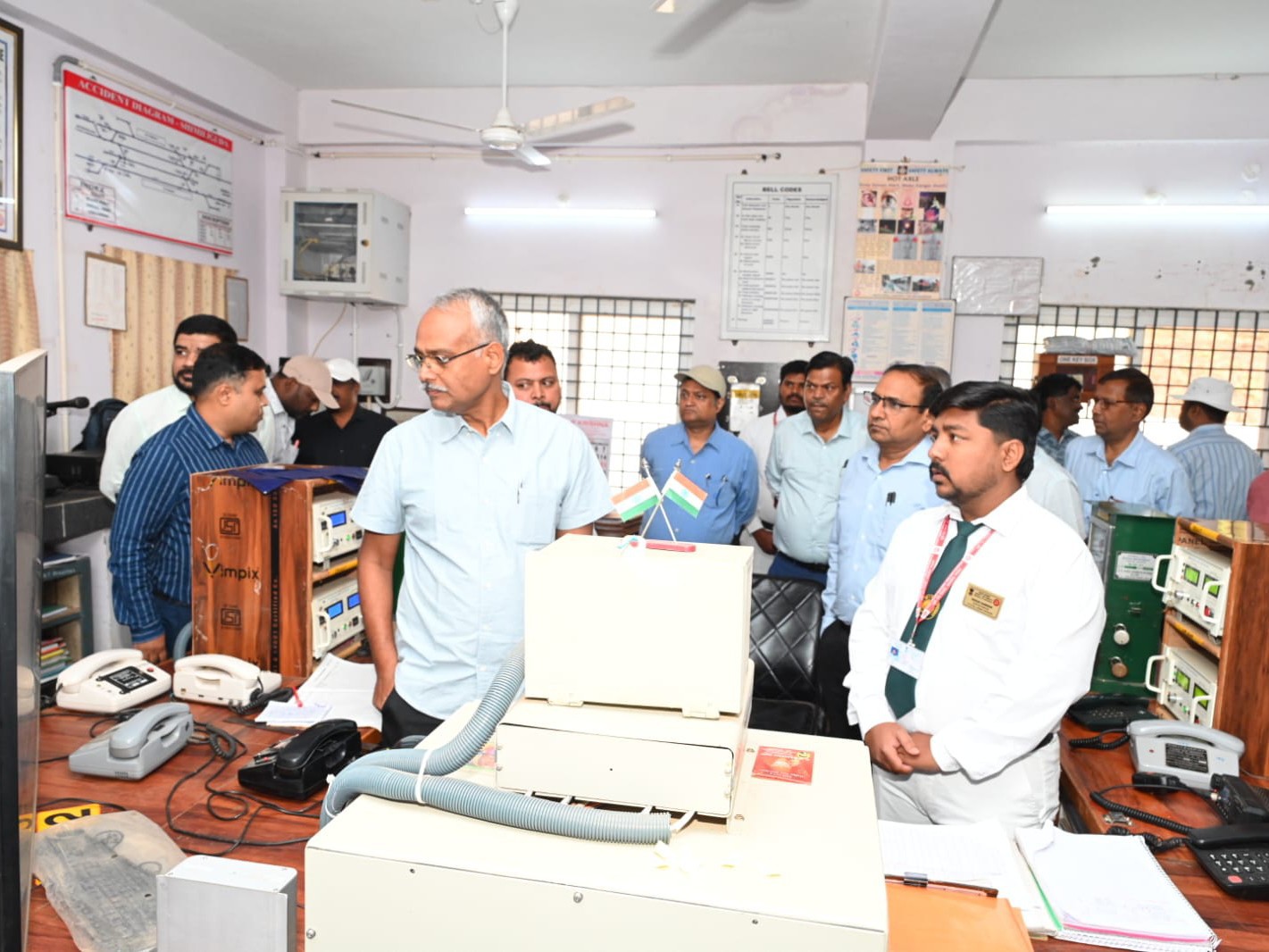 డబుల్ లైన్ తనిఖీ విజయవంతం