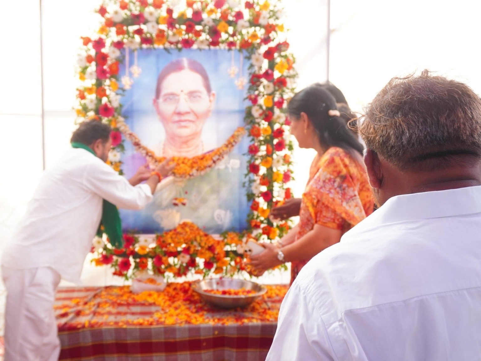 మాజీ JP ఛైర్మన్ దశ దిన కార్యక్రమంలో పాల్గొన్న ఎమ్మెల్యే