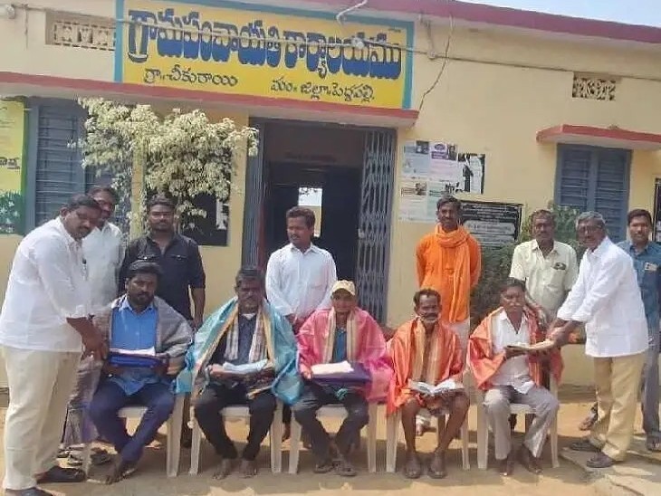 ‘మల్టీపర్పస్ కార్మికులకు సన్మానం, దుస్తుల పంపిణీ’