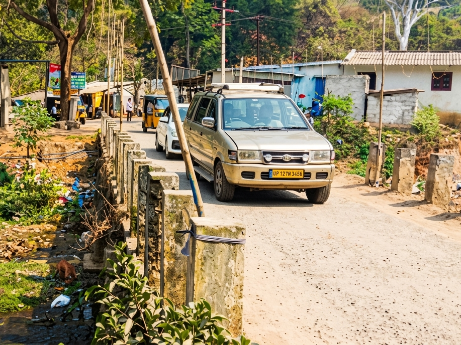 శిథిలావస్థలో వంతెన