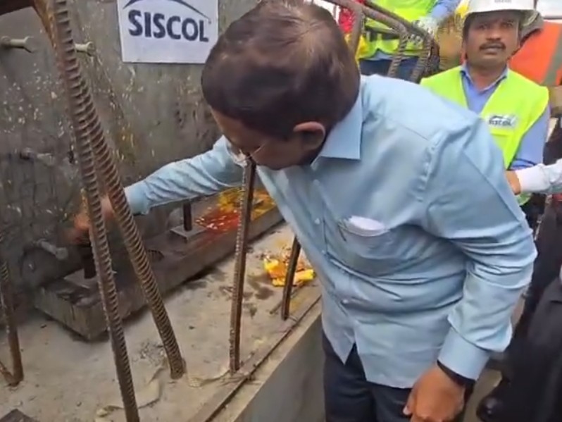 HOD టవర్ నిర్మాణ పనులు ప్రారంభించిన మంత్రి