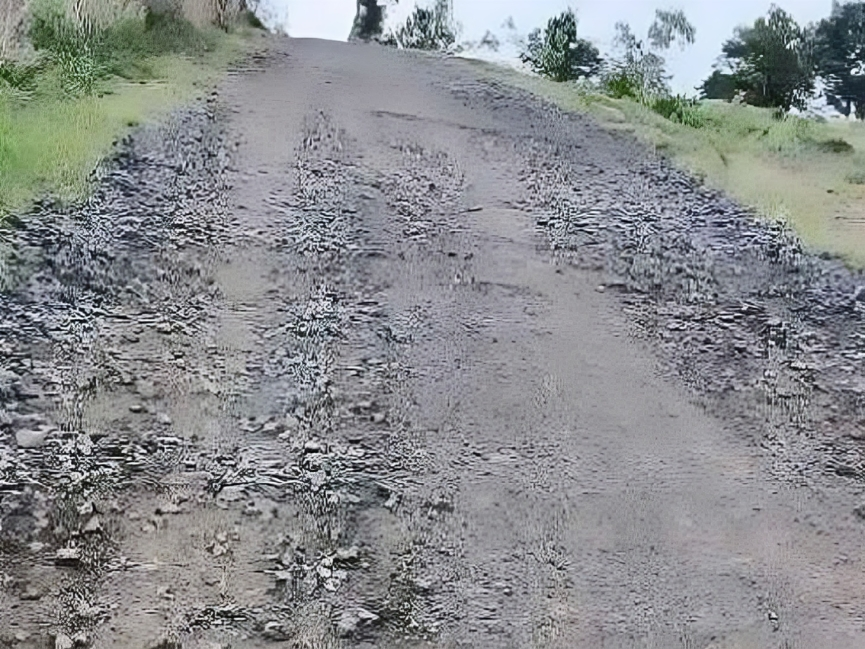 నర్సాపూర్ రోడ్డును పట్టించుకోరా..?