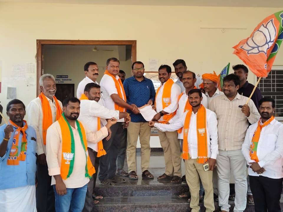 రైతు సమస్యలపై బీజేపీ వినతి