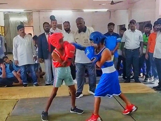 సంగారెడ్డిలో కిక్ బాక్సింగ్ పోటీలు