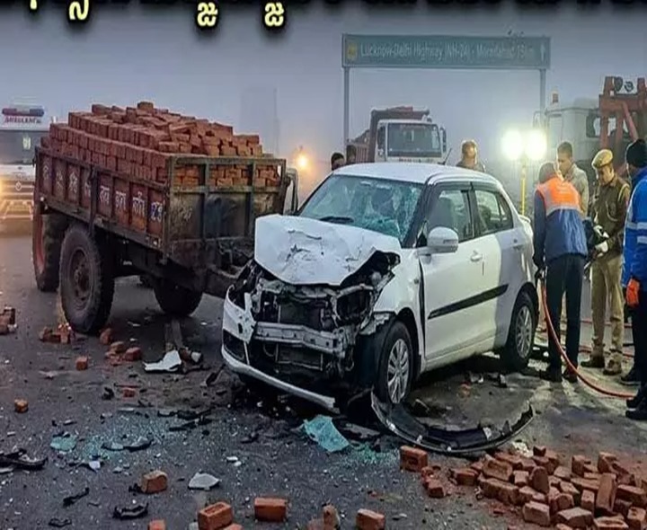 రోడ్డు ప్రమాదం.. నలుగురు స్నేహితులు మృతి