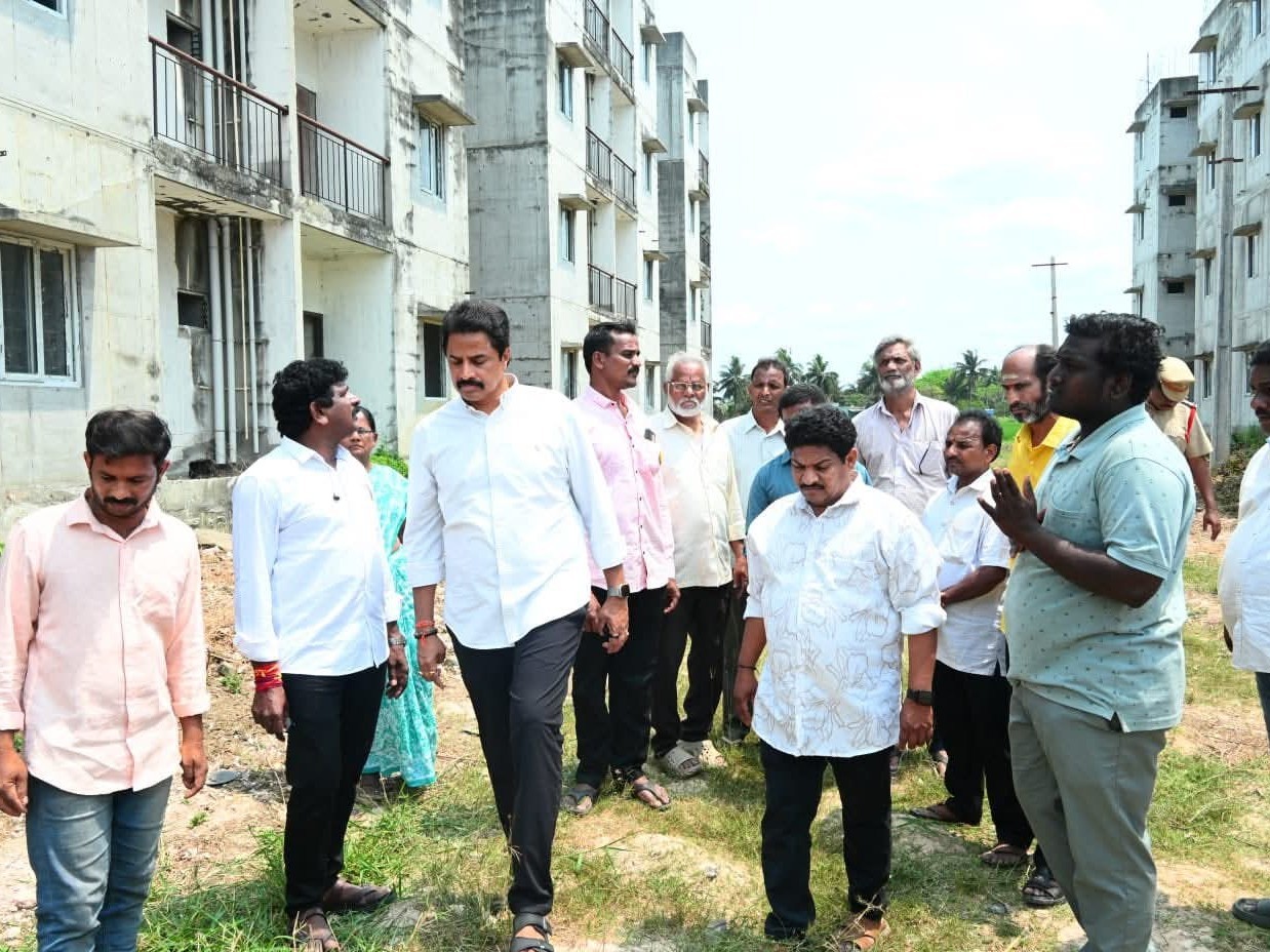 టిడ్కో ఇళ్ల పనులు మళ్లీ ప్రారంభం