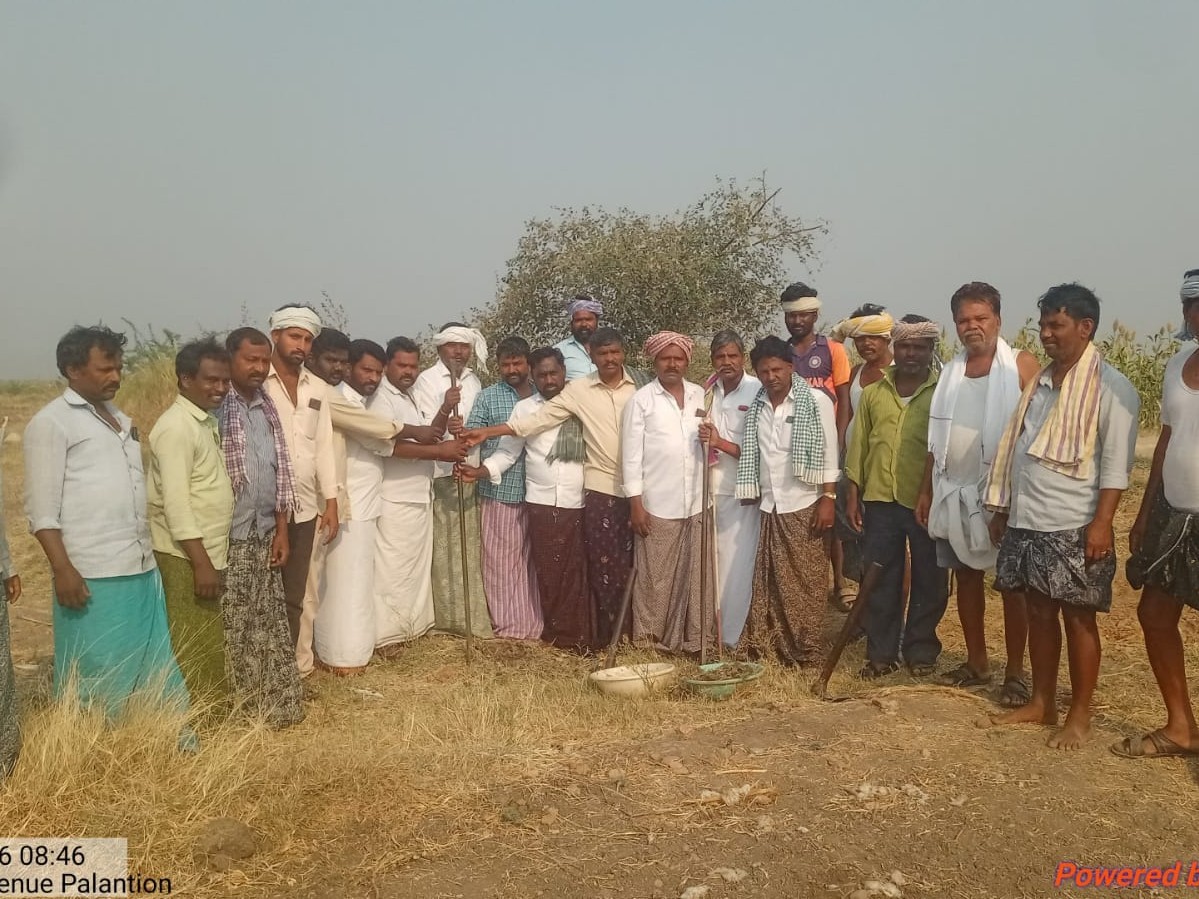 జాలవాడిలో ఉపాధి హామీ పనులు ప్రారంభం