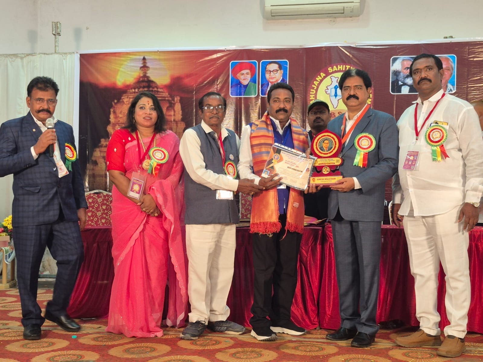 ధర్మారం వాసికి అంబేద్కర్ నేషనల్ అవార్డు