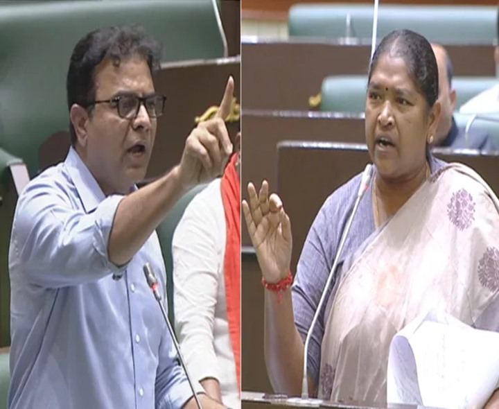 మహిళలంటే కేటీఆర్‌కు చులకన: సీతక్క