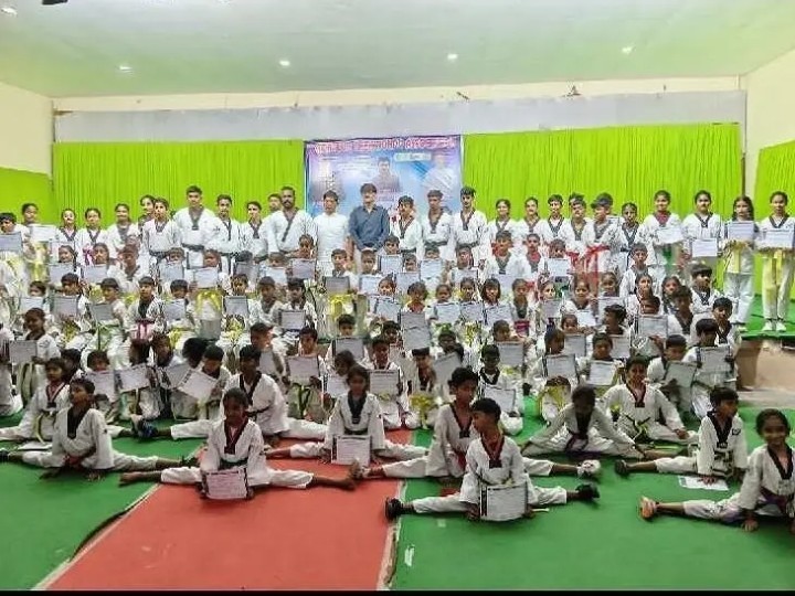 టైక్వాండో క్రీడాకారులకు కలర్ ప్రమోషన్, బెల్ట్ అవార్డ్స్