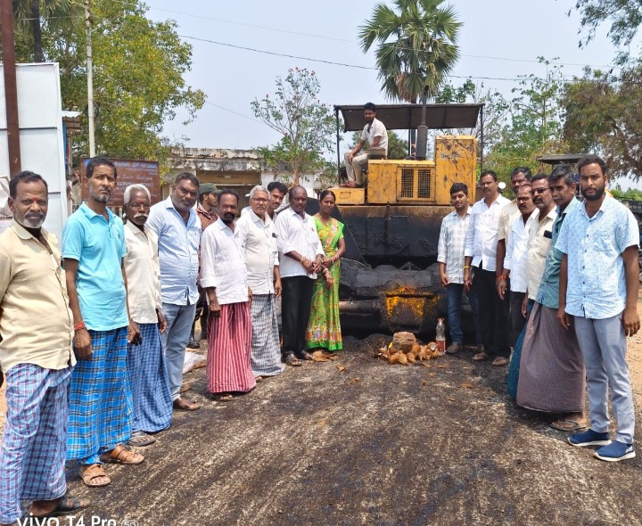 ఎలికట్టె – వెంబావి రోడ్డు పనులు ప్రారంభం
