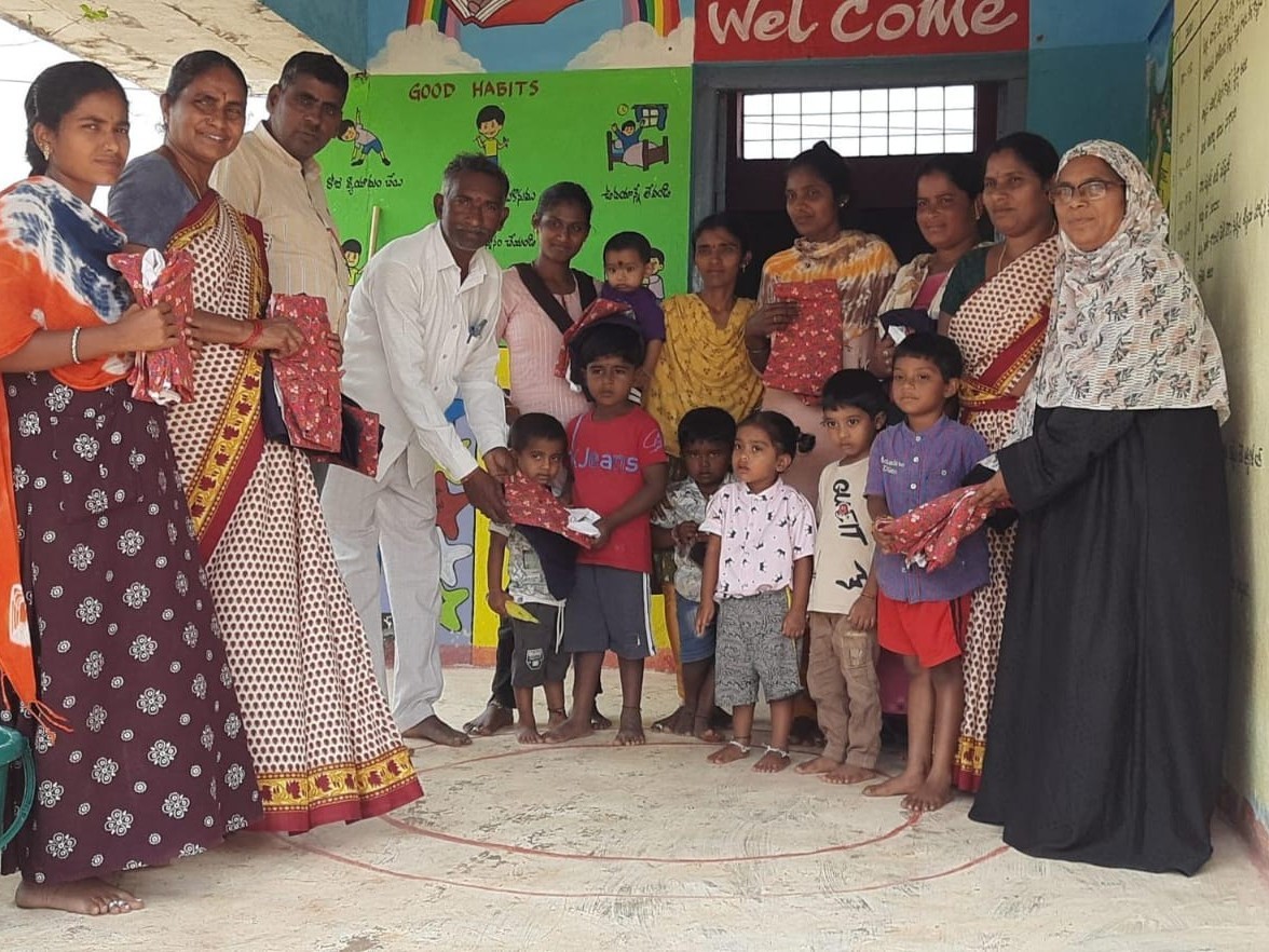 పౌష్షకాహారంతోనే మానసిక, శారీరక పెరుగుదల సాధ్యం: సర్పంచ్