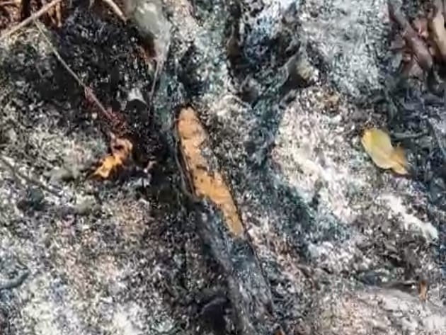 పైపులైన్‌కి నిప్పు… గ్రామంలో నీటి సంక్షోభం