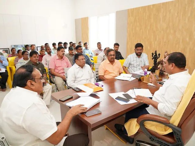 అనంతపురం అభివృద్ధిపై ఎమ్మెల్యే సమీక్ష