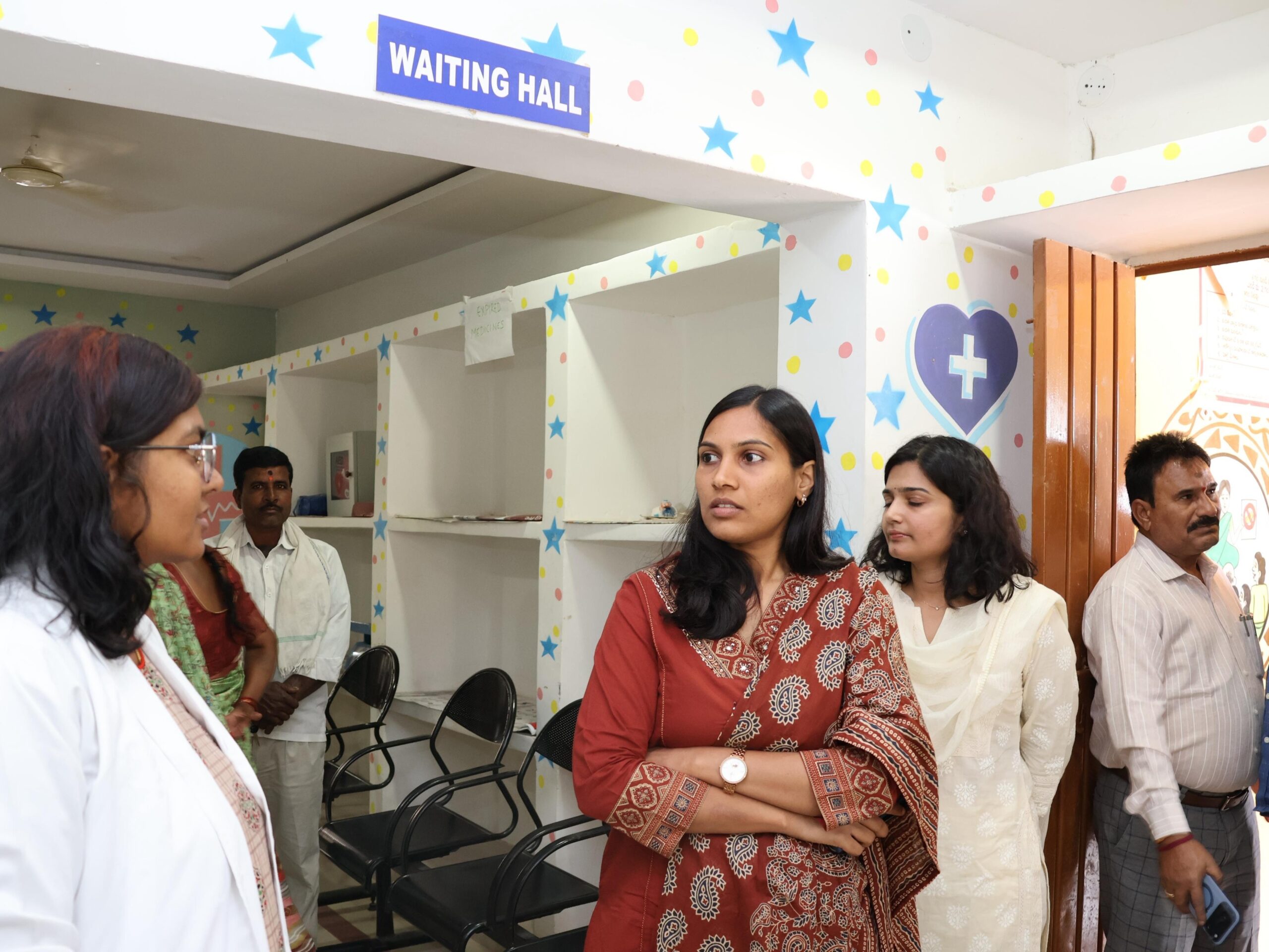 ప్రభుత్వ ఆసుపత్రిని తనిఖీ చేసిన కలెక్టర్