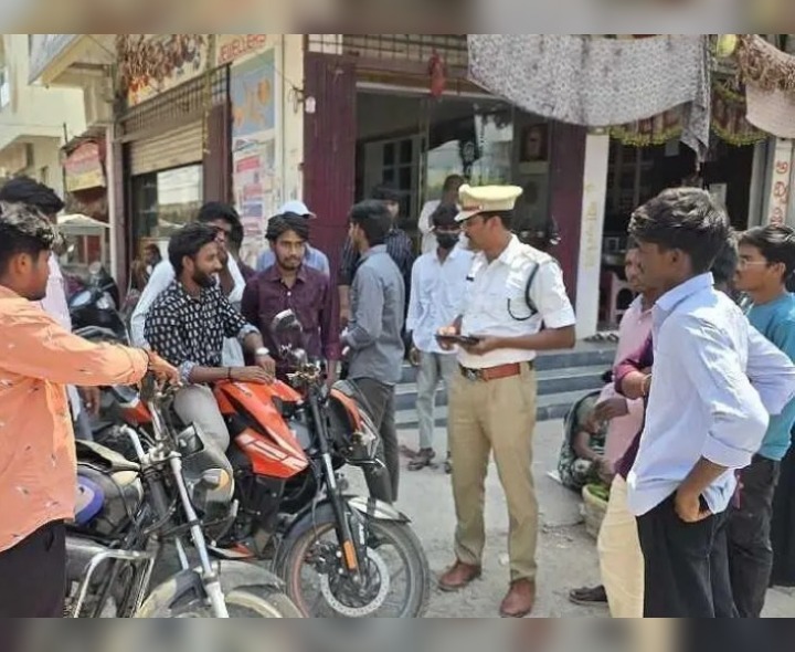 ర్యాష్ డ్రైవింగ్ చేస్తే కఠిన చర్యలు: SI