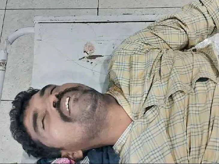 లింగాలలో టిప్పర్ కింద పడి డ్రైవర్ మృతి