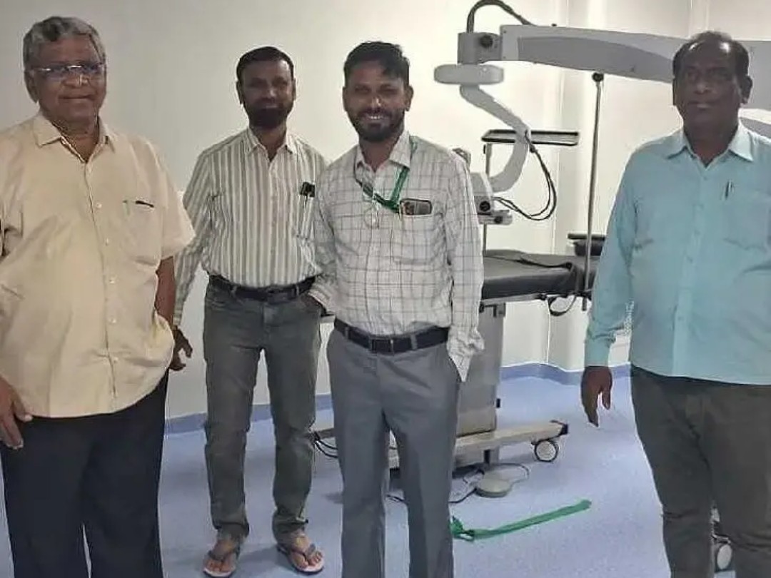 రేకుర్తి కంటి ఆసుపత్రిని సందర్శించిన ఐడీబీఐ బృందం