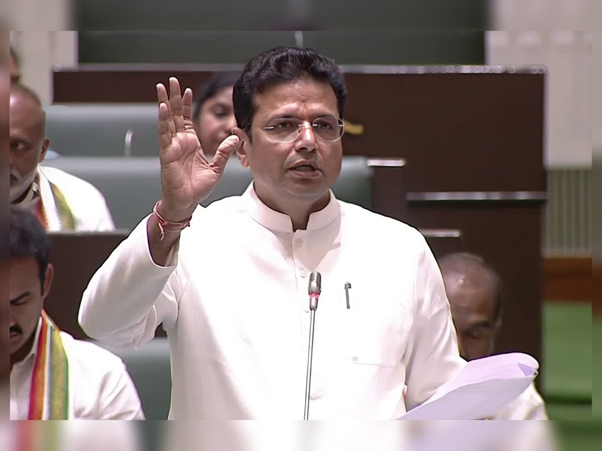 హరీశ్‌రావుకు మంత్రి శ్రీధర్‌బాబు కౌంటర్