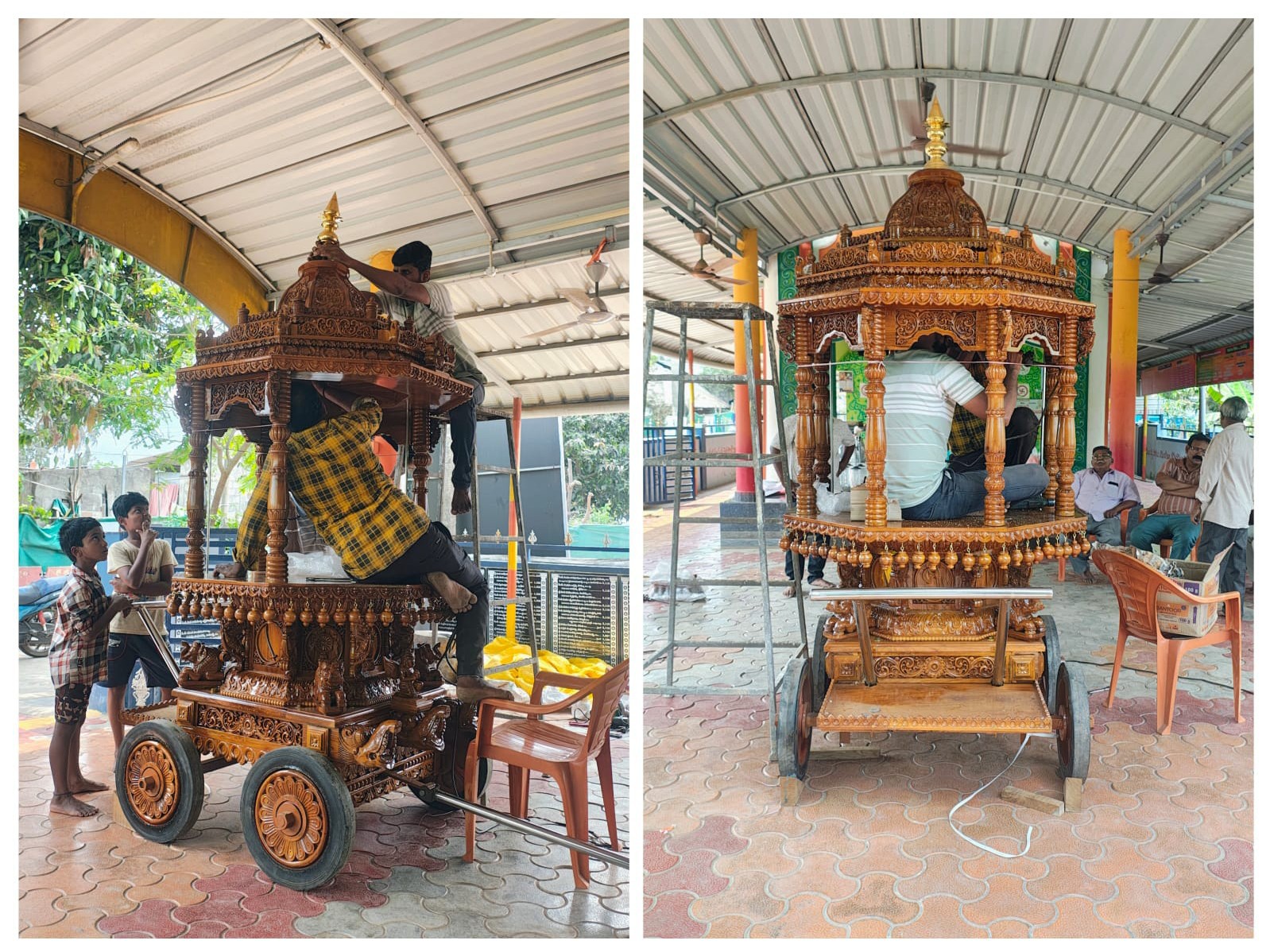 రామాలయానికి ఆష్ట భుజి రథ సమర్పణ ఎప్పుడంటే..!