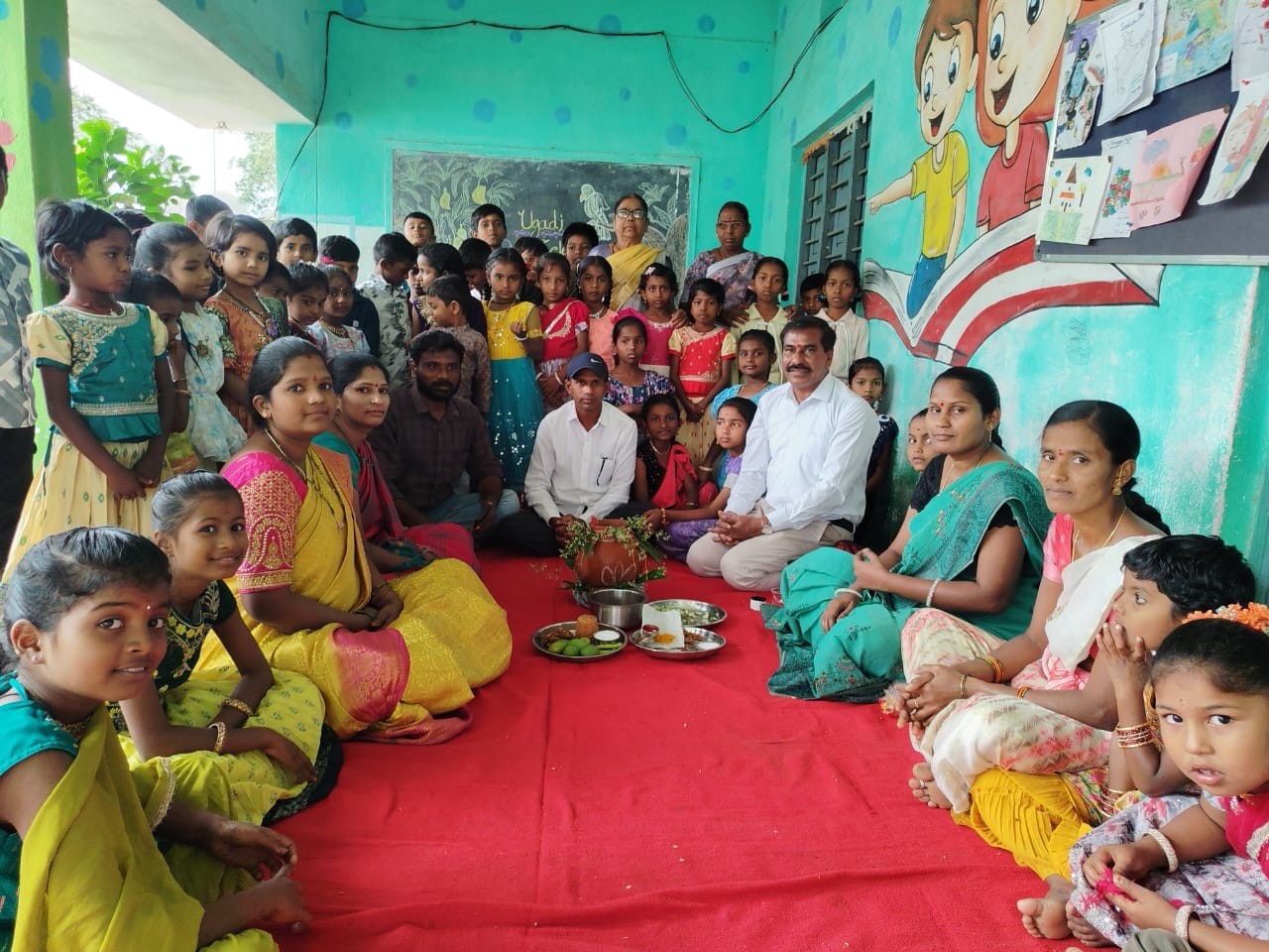 ప్రాథమిక పాఠశాలలో ముందస్తు ఉగాది వేడుకలు