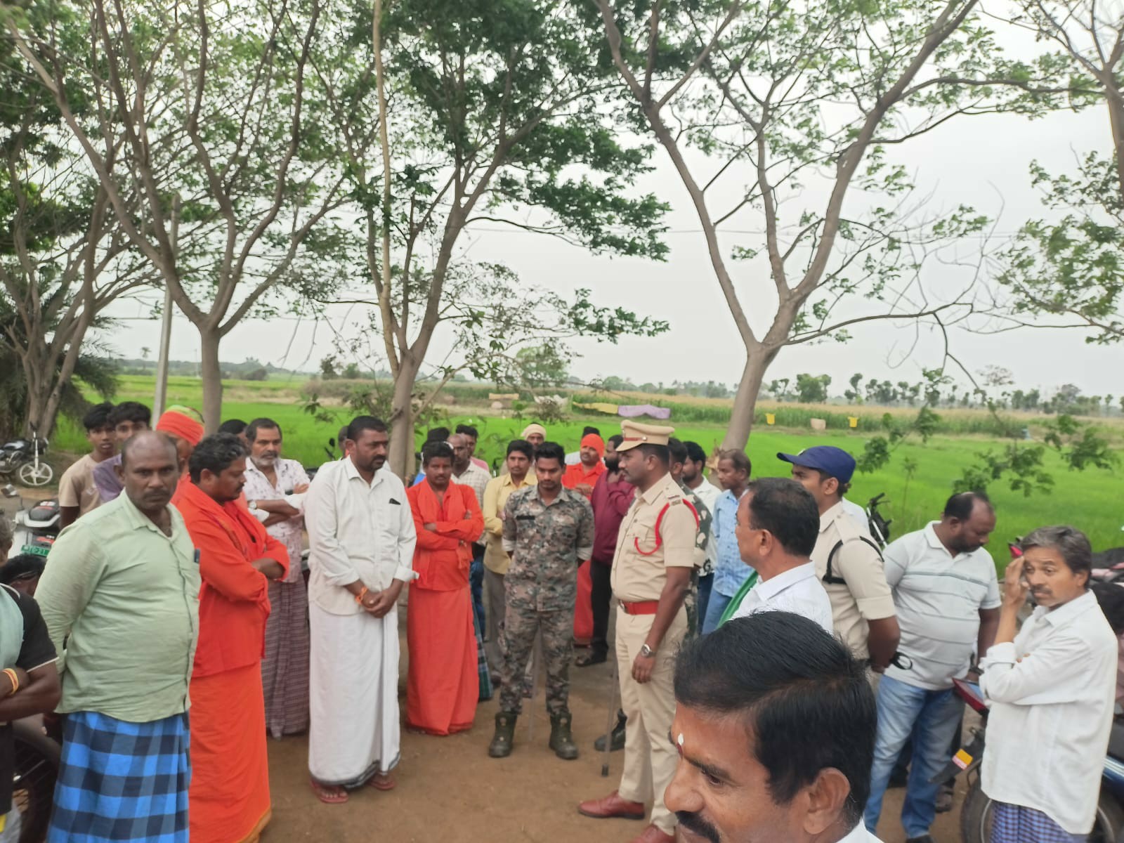 రైస్ మిల్ నిర్మాణంపై ఉద్రిక్తత