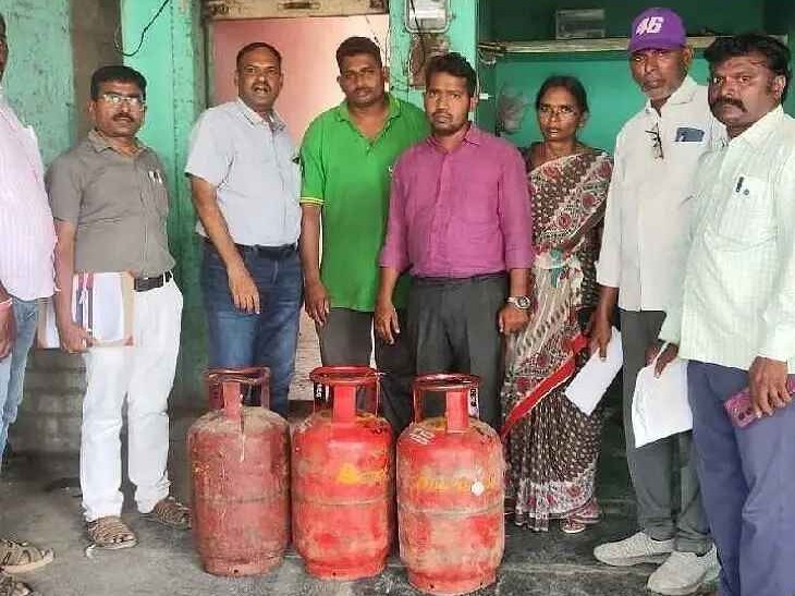 ఆకస్మిక దాడులు.. పట్టుబడ్డ సిలిండర్లు