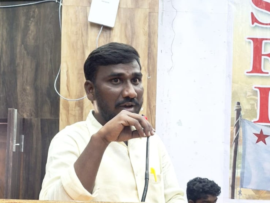 ఎస్‌ఎఫ్‌ఐ రాష్ట్ర కో-కన్వీనర్‌గా బత్తిని రాము ఎన్నిక