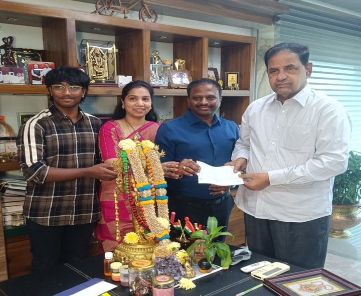 టీటీడీకి రూ.20 లక్షల విరాళం