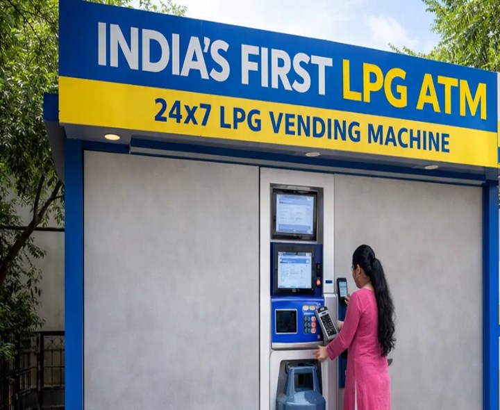 దేశంలోనే తొలి ‘LPG ATM’ ప్రారంభం