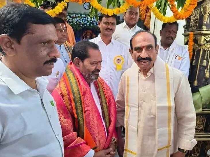 మైసమ్మ జాతరలో ఎమ్మెల్యే కనకయ్య పూజలు