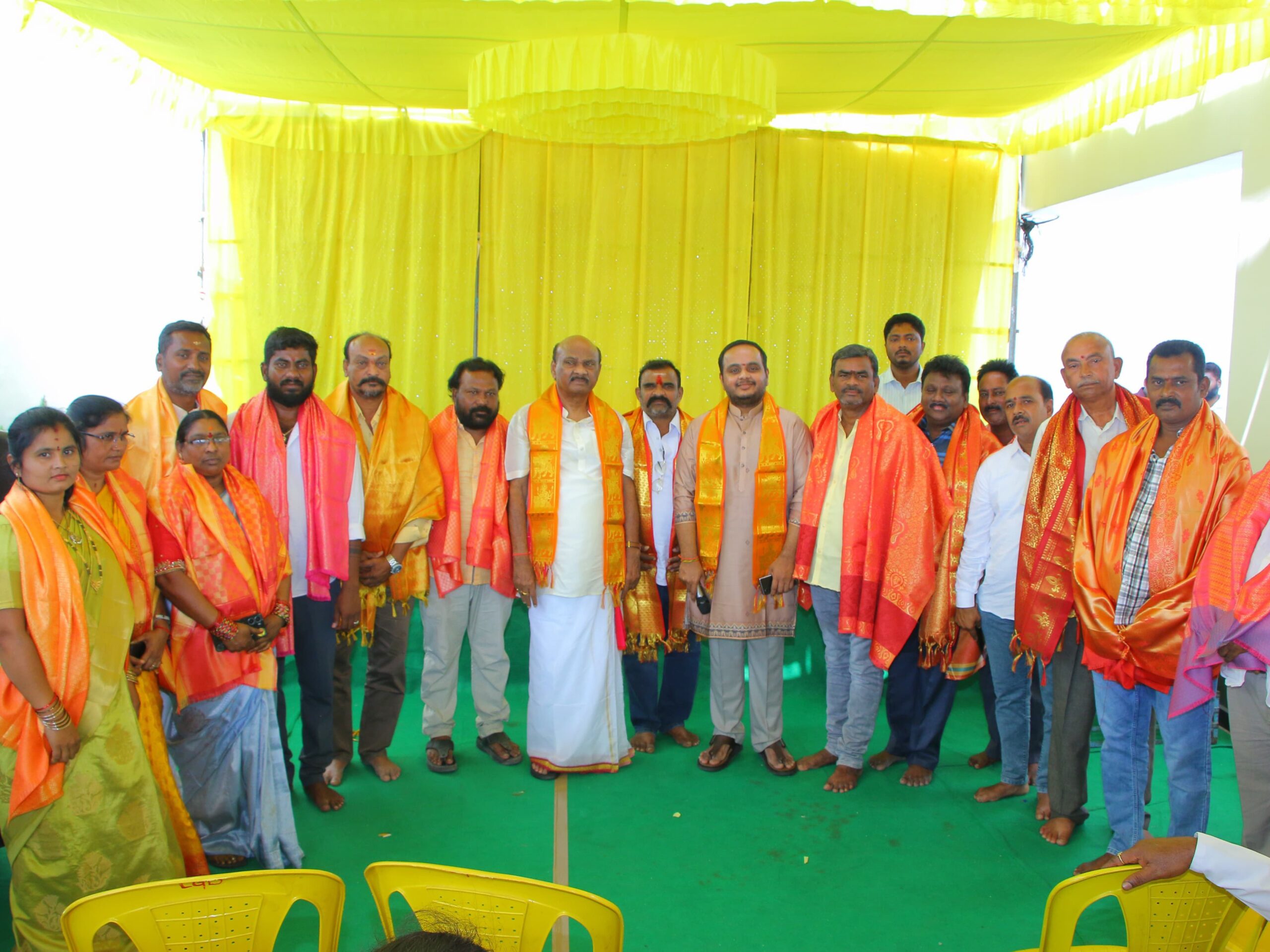 స్పీకర్ ఇంట్లో పంచాంగ శ్రవణం