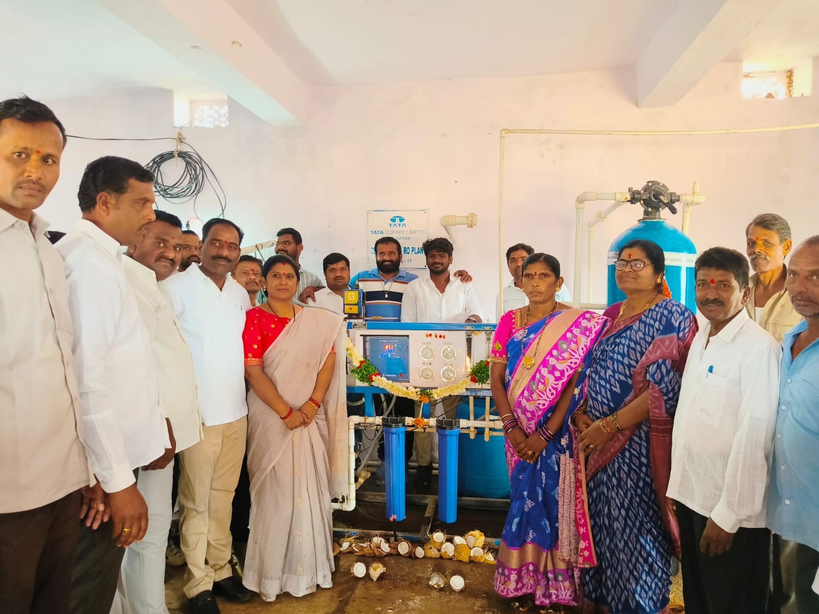 వాటర్ ప్లాంట్ ప్రారంభం