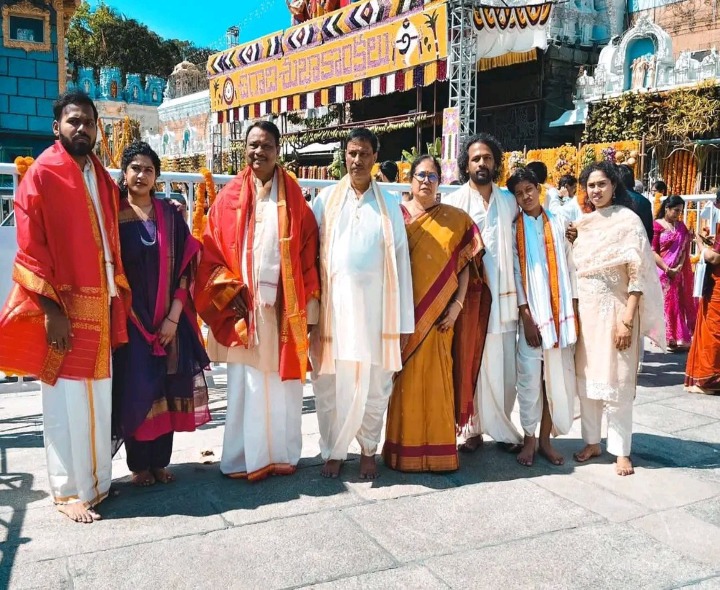 శ్రీవారి సేవలో ఎమ్మెల్యే