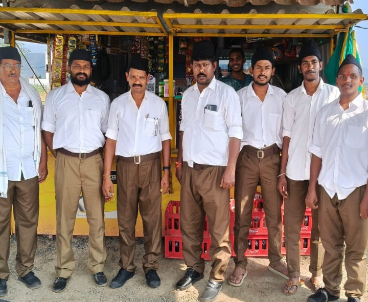 పద సంచాలనమునకు బయలుదేరిన ఆర్ఎస్ఎస్