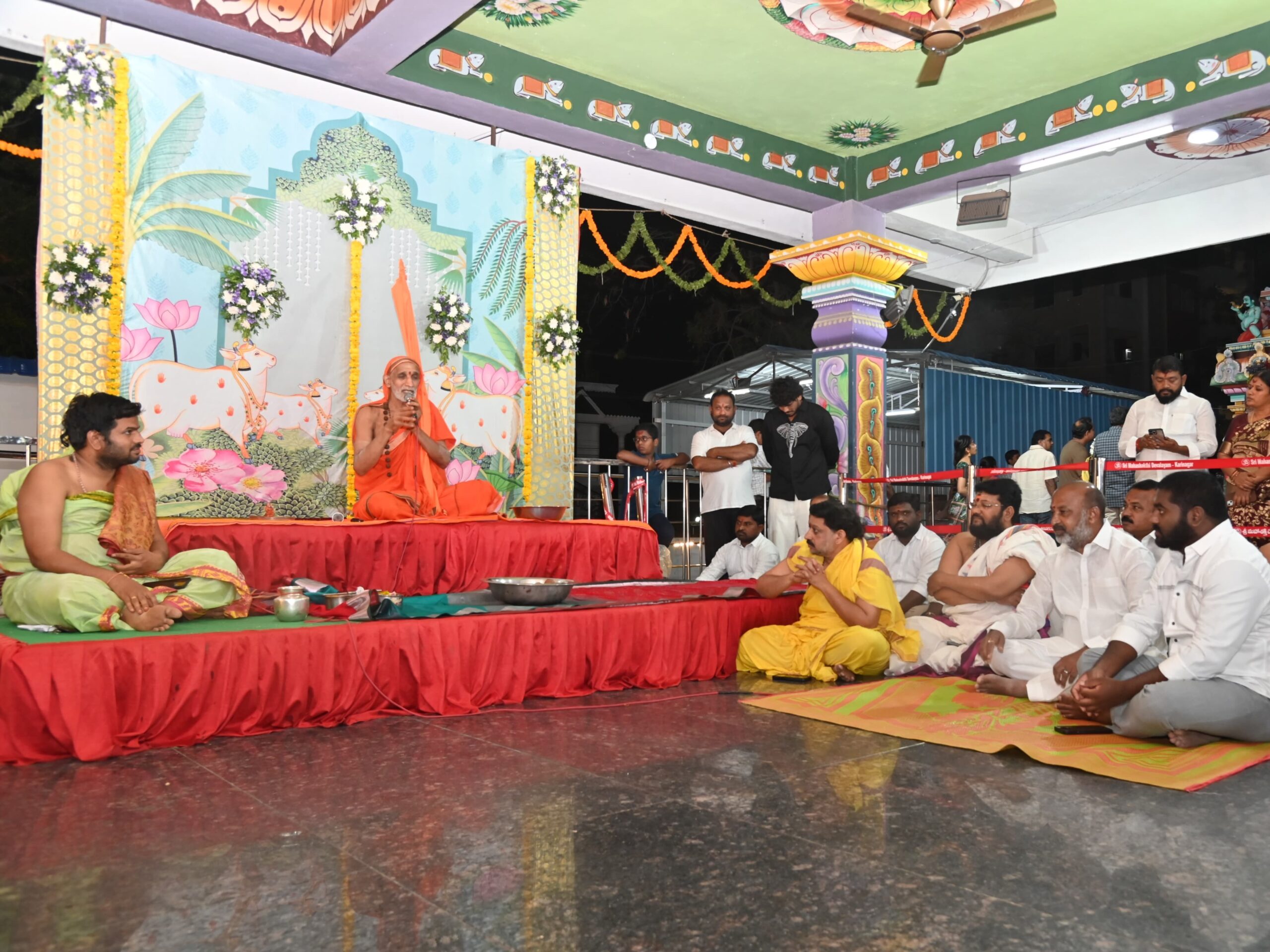 పంచాంగ శ్రవణంలో పాల్గొన్న బండి