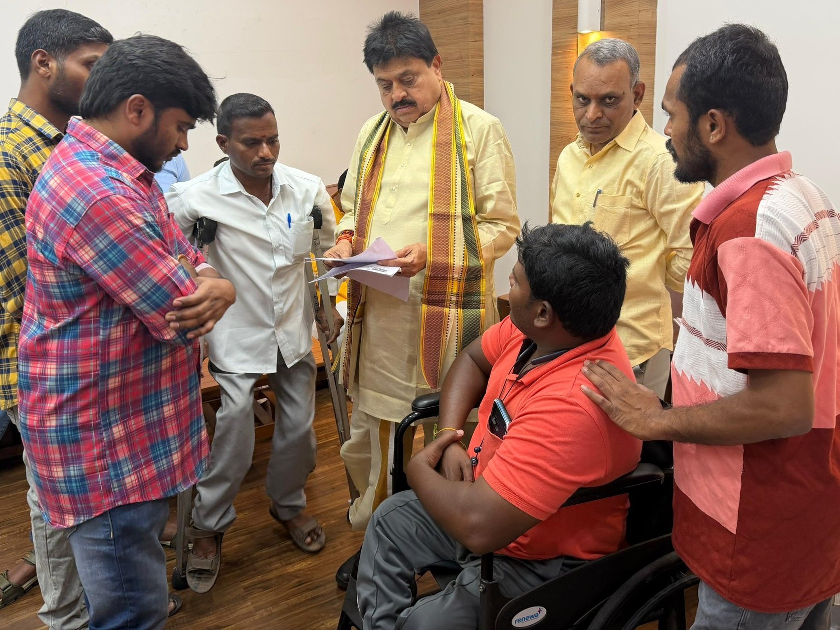 దివ్యాంగుల సమస్యల పై పోరాటం చేస్తాం: ప్రెసిడెంట్