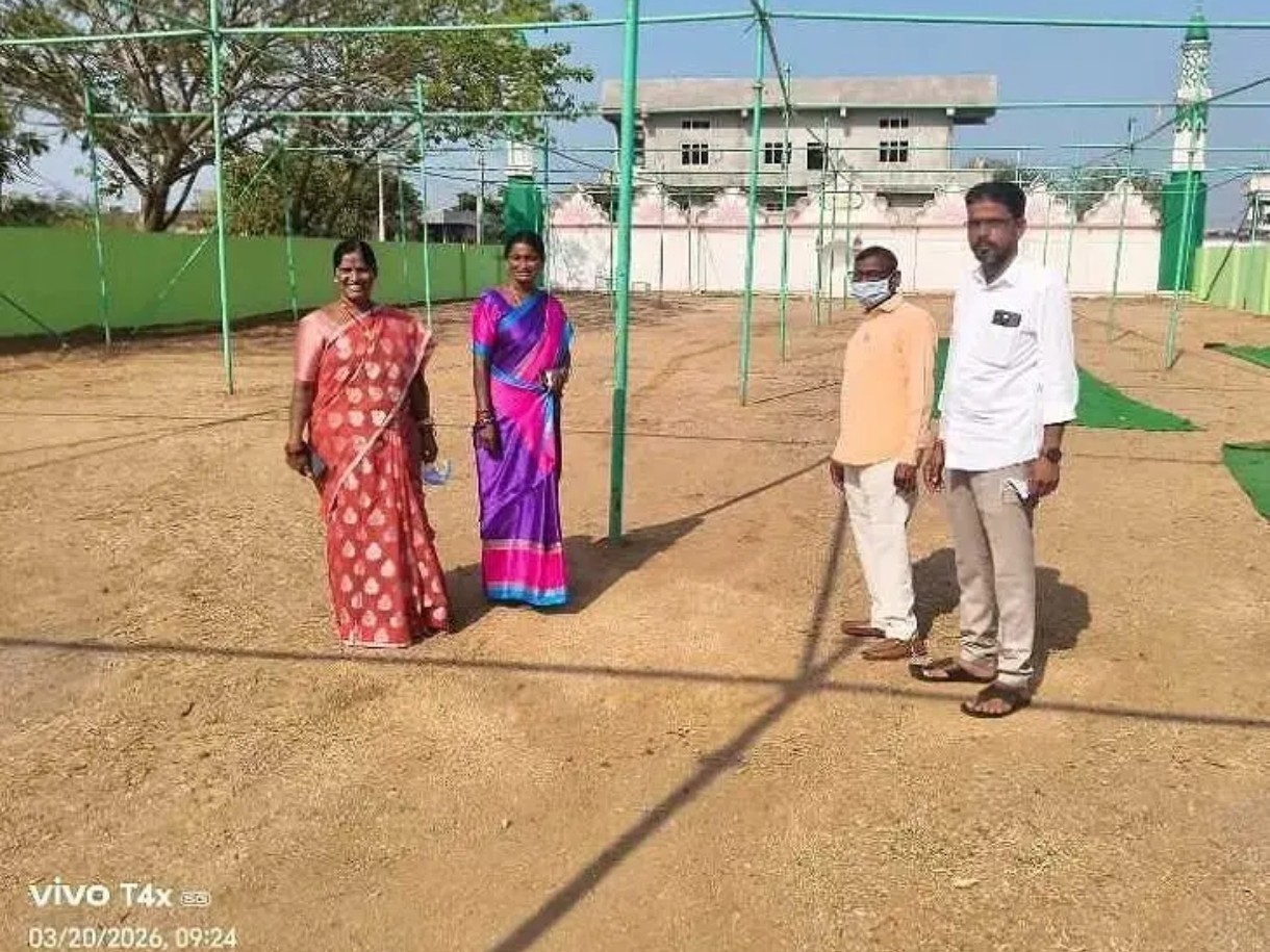 రంజాన్ ఏర్పాట్లు పరిశీలన